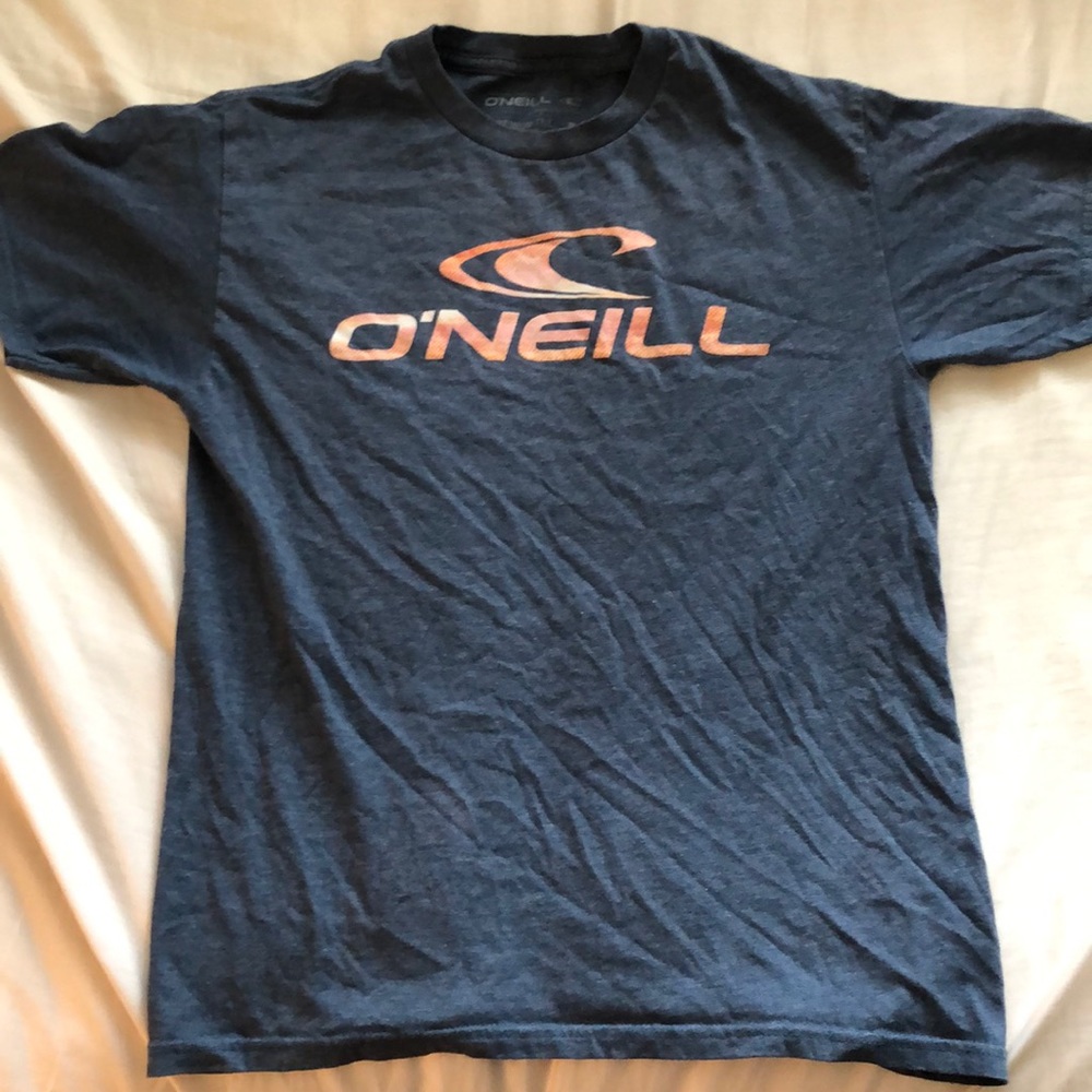 men’s blue O’Neill T-shirt